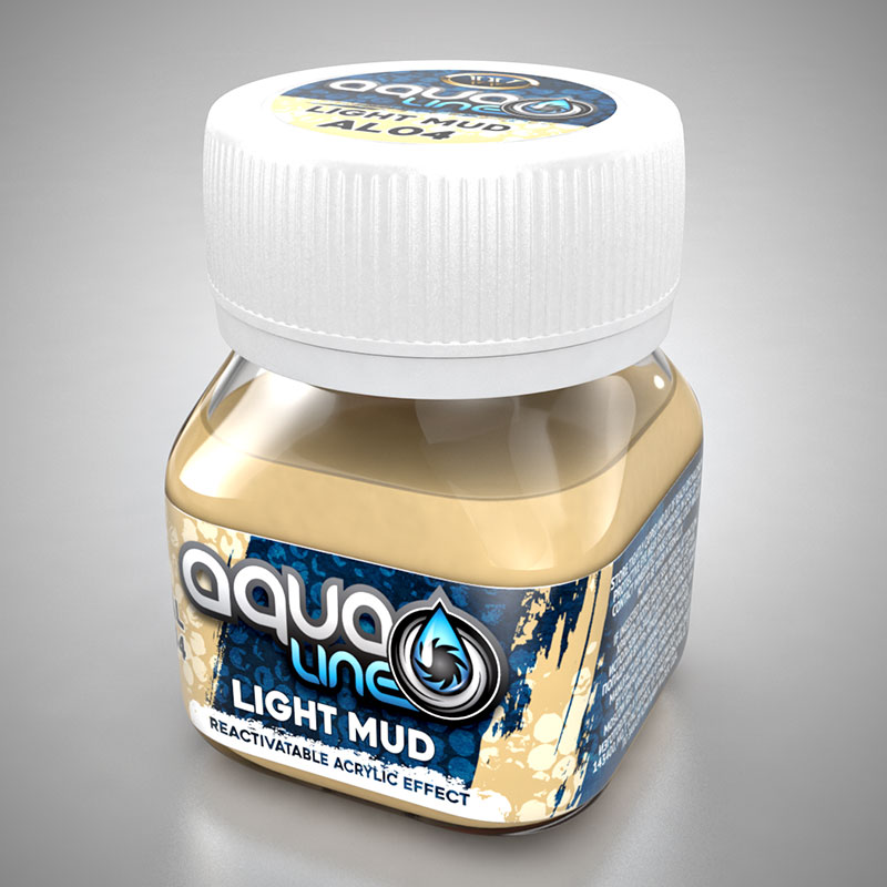 Aqualine: Light Mud 50ml Bottle