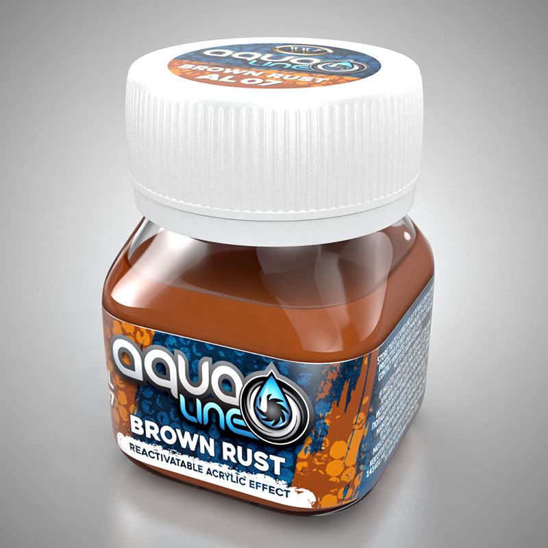 Aqualine: Brown Rust 50ml Bottle