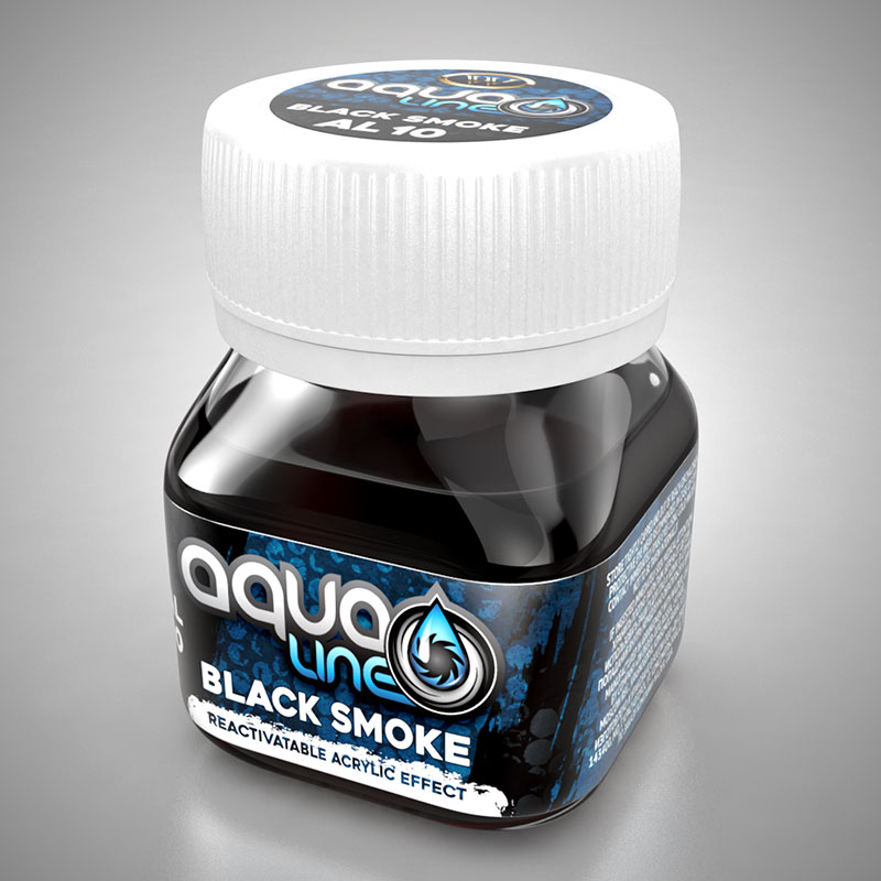 Aqualine: Black Smoke 50ml Bottle