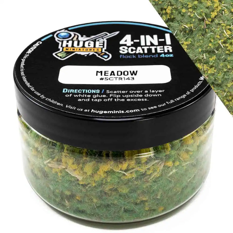 Huge Miniatures Meadow Scatter Flock