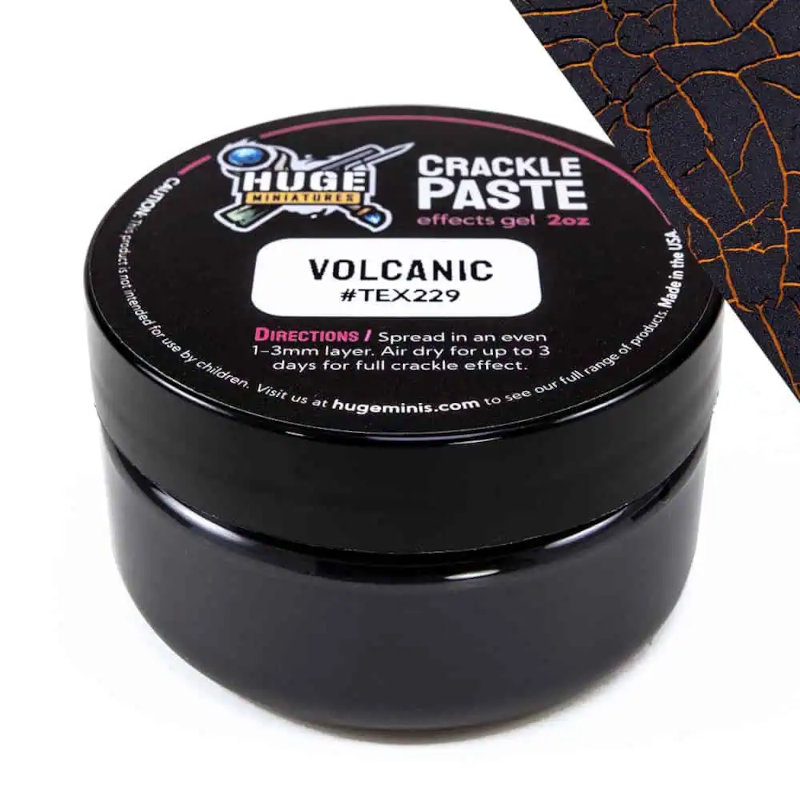 Huge Miniatures Volcanic Crackle Paste