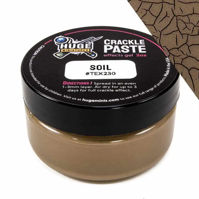 Huge Miniatures Soil Crackle Paste