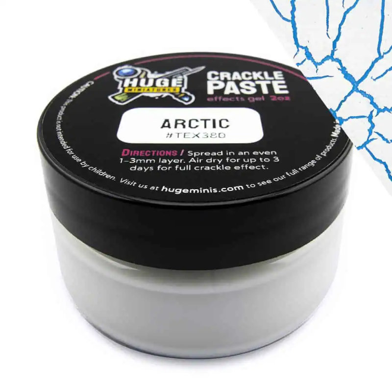 Huge Miniatures Arctic Crackle Paste
