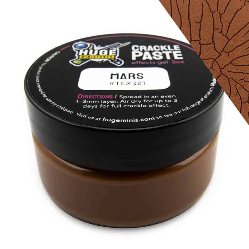 Huge Miniatures Mars Crackle Paste
