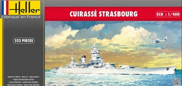 1/400 Strasbourg French Battleship