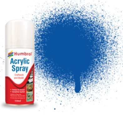 150ml Acrylic Gloss French Blue Spray