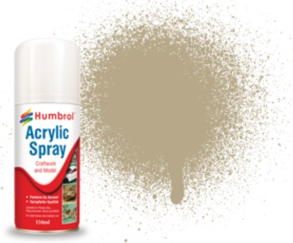 150ml Acrylic Matte Desert Tan Spray