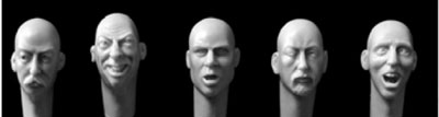 Bald Replacement Heads #4