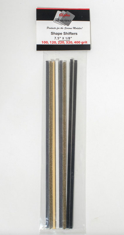 Alpha Precision Hobby Abrasives - Shape Shifters 7.5in x 1/8in