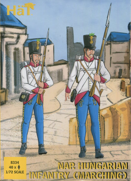 Napoleonic Hungarian Infantry Marching