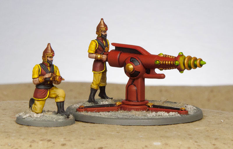 Electro Cannon With Crew