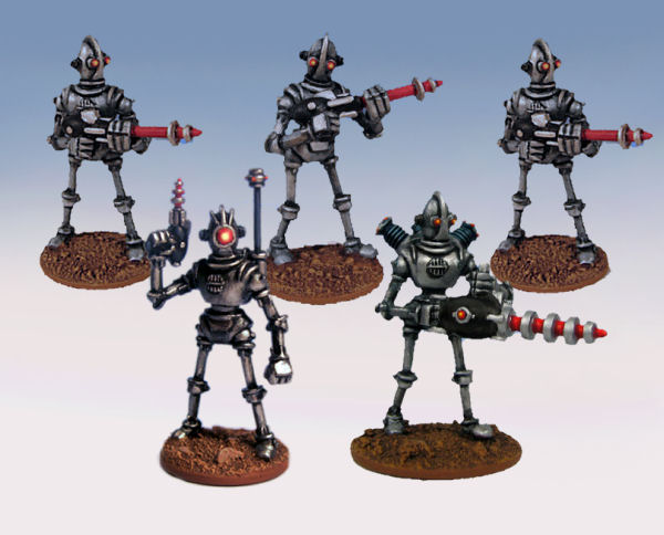 Robot Legionnaire Command Squad