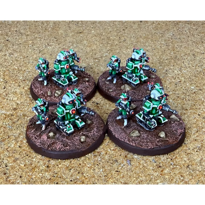 Hydra Miniatures Galacteer Science Corps Troopers (Atomic Tank 10mm)