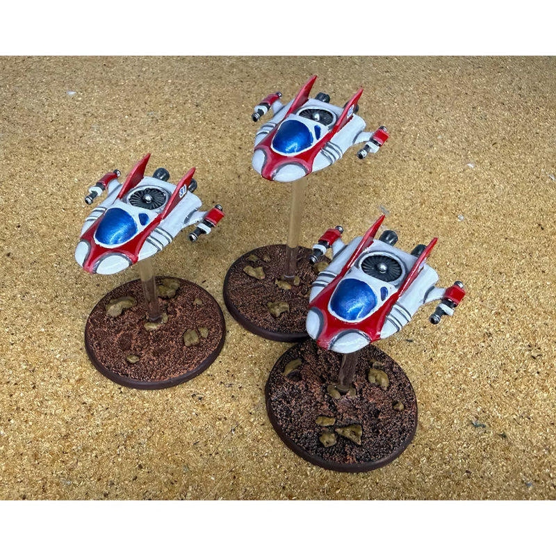 Hydra Miniatures Galacteer Jet Jeeps (10mm Atomic Tank)