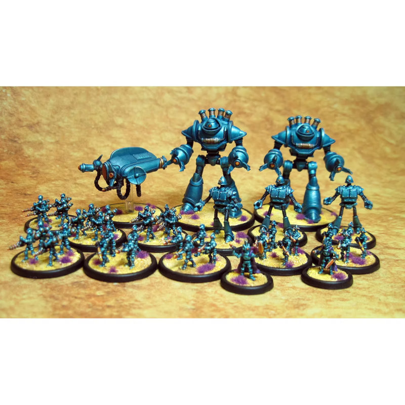 Hydra Miniatures Robot Legion Starter Army (Atomic Tank 10mm)