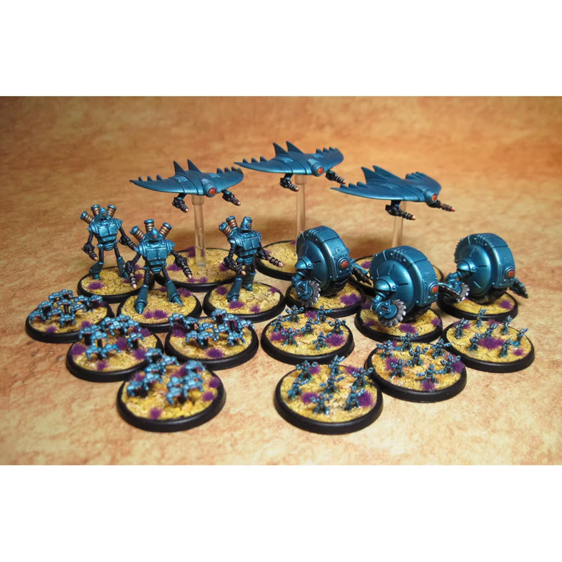 Hydra Miniatures Robot Legion Reinforcement Army (Atomic Tank 10mm)