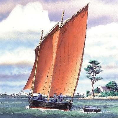 Sinagot 2-Masted Sailing Ship
