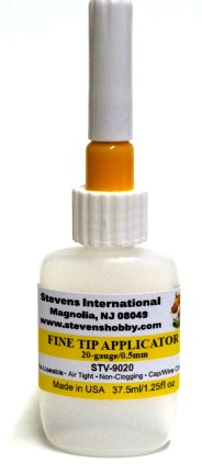 Needlepoint Bottle, Stainless Steel Applicator 20 Gauge, 0.5mm