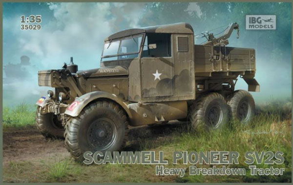Scammell Pioneer SV2S British Heavy Recovery Tractor