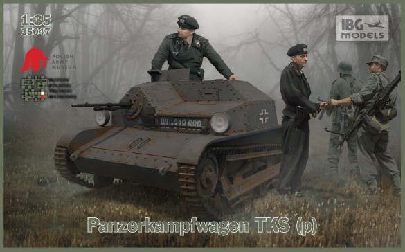 WWII German PzKpfw TKS (p) Tank