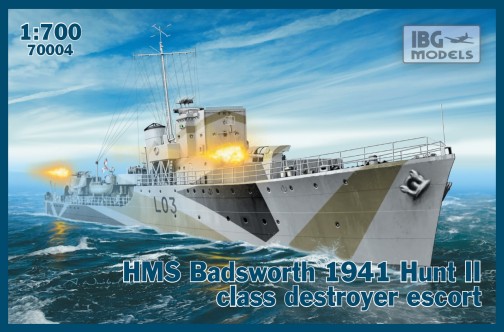 HMS Badsworth 1941 Hunt II Class Destroyer Escort