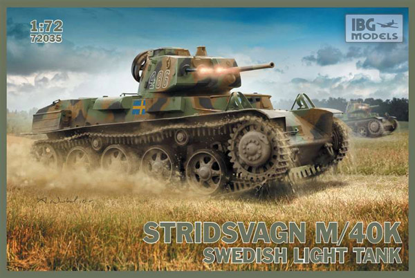 Stridsvagn M/40 K Swedish Light Tank