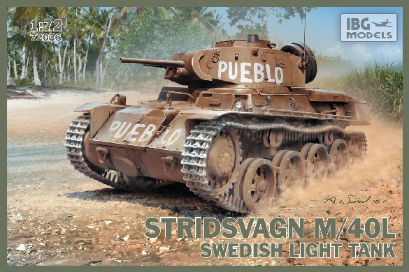 Stridsvagn M40L Swedish Light Tank