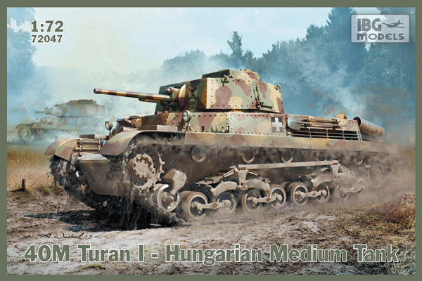 40M Turan I Hungarian Medium Tank (New Tool)