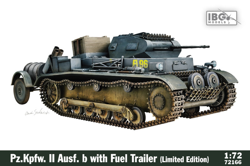 Pz.Kpfw.II Ausf.B with Fuel Trailer (Limited Edition)