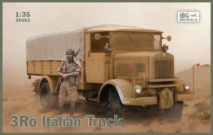 WWII Italian 3Ro Truck
