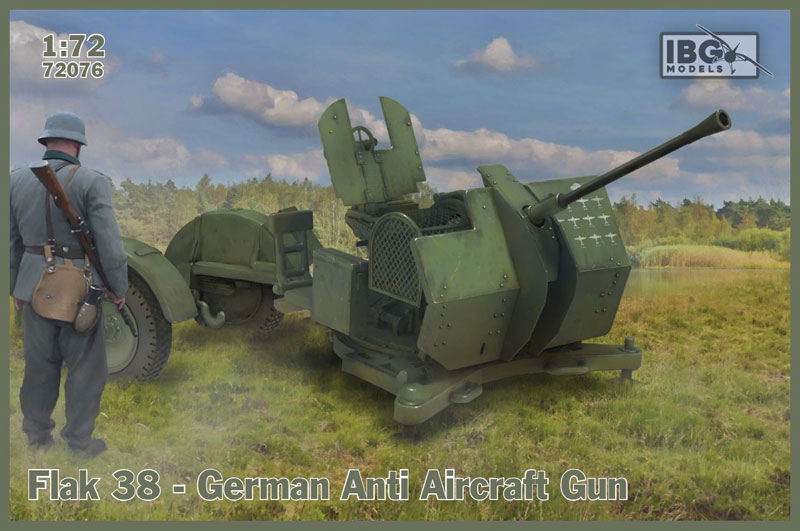 Flak 38 German Anti Aircraft Gun