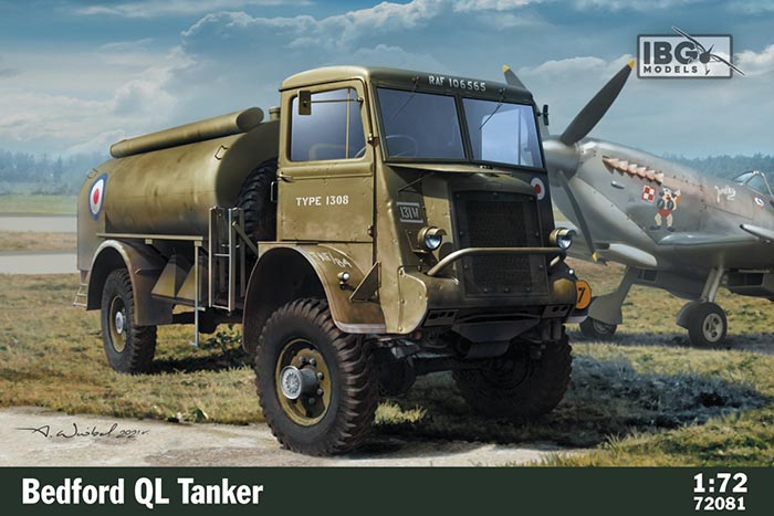 WWII British Bedford QL Tanker