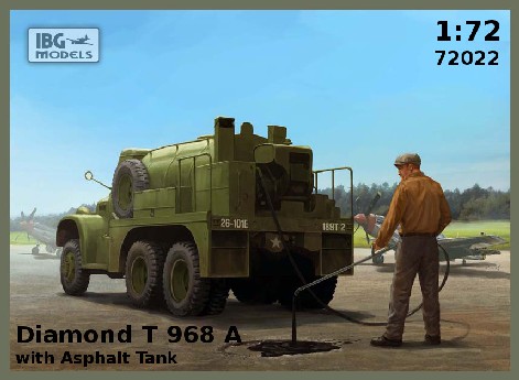 Diamond T 968A Truck w/Asphalt Tank