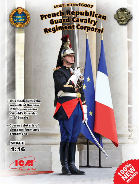 French Republican Guard Cavalry Regiment Corporal