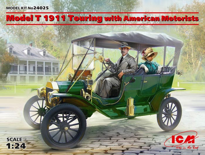 Model T 1911 Touring with American Motorists