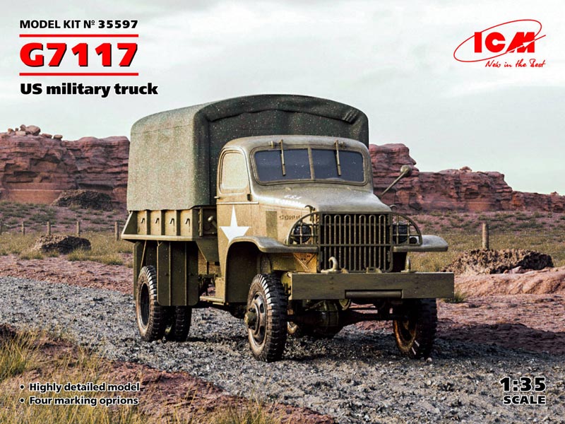 WWII G7117 US Military Truck