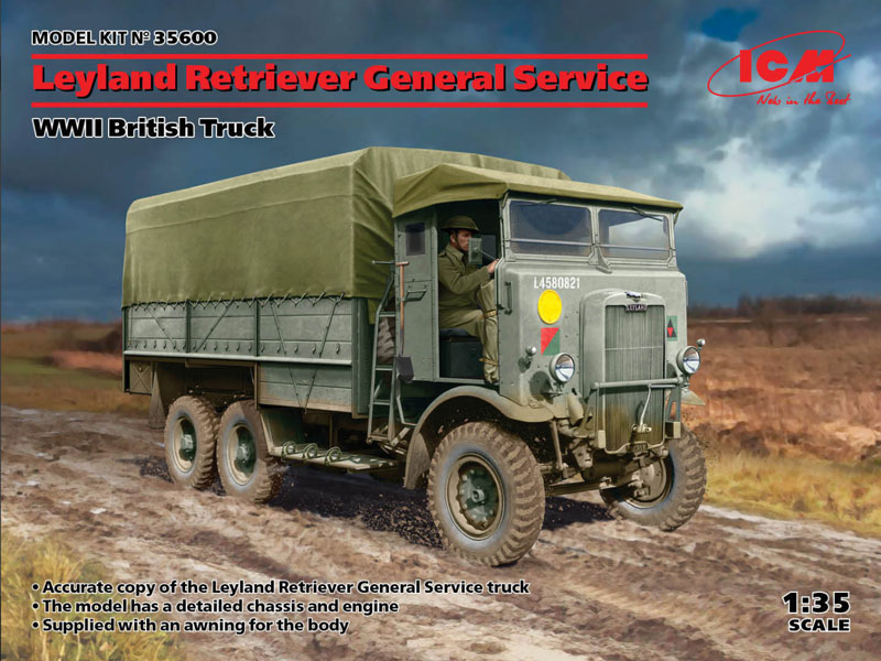 WWII Leyland Retriever General Service British Truck