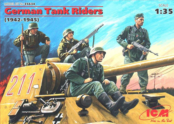 WWII German Tank Riders 1942-45