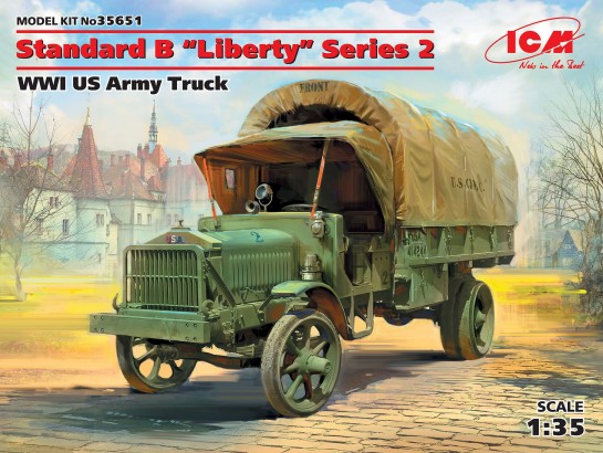 WWI US Standard B Liberty Series 2 Army Truck