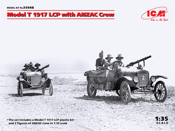 Model T 1917 LCP with ANZAC Crew