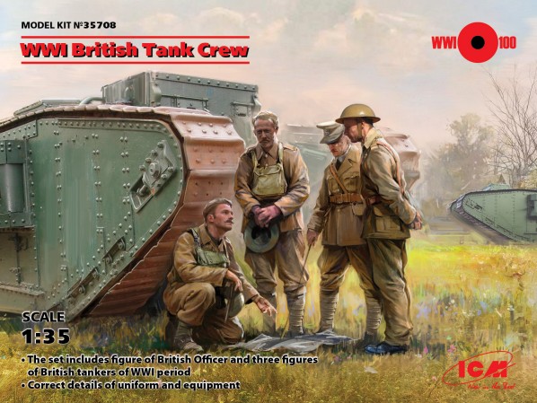 WWI British Tank Crew (4)