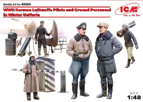 WWII German Luftwaffe Pilots & Ground Personnel Winter Uniforms