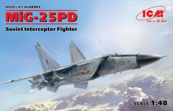 MiG25PD Soviet Interceptor Fighter