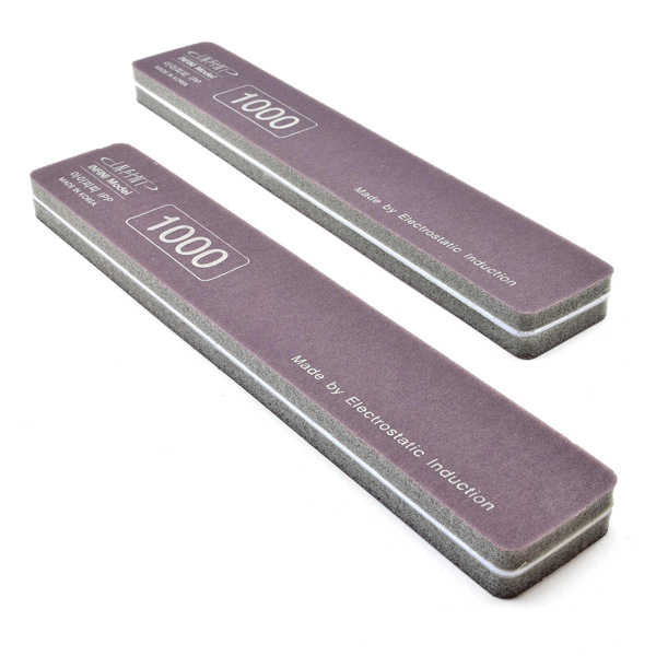 Premium Ultra-Precision Softback Sanding Stick, Ultra Fine 1000 Grit, 2-Pack