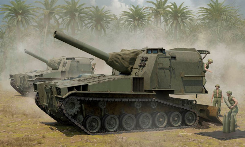 M55 203mm Self-Propelled Howitzer