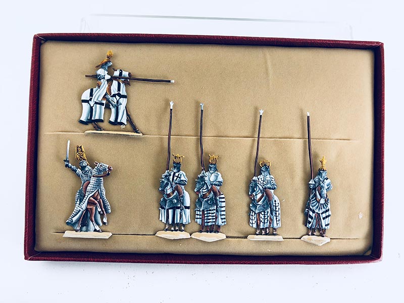 Zinnfiguren - Teutonic Knights #1 - Only 1 Set Available