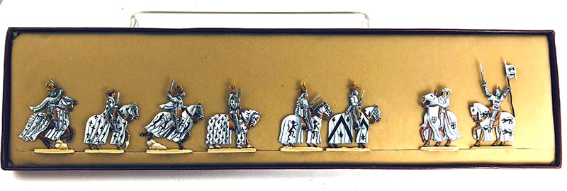 Zinnfiguren - Teutonic Knights #3- Only 1 Set Available