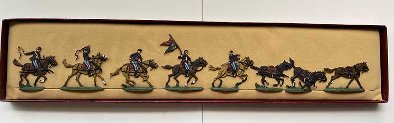 Union Caisson and six horse team plus officer