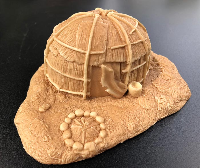 Native American Village Building #6