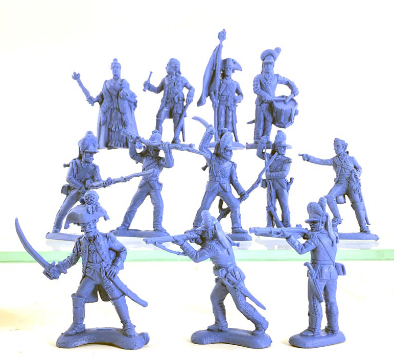 Russian-Turkish War 1787-1791 - The Russian army - Blue Plastic